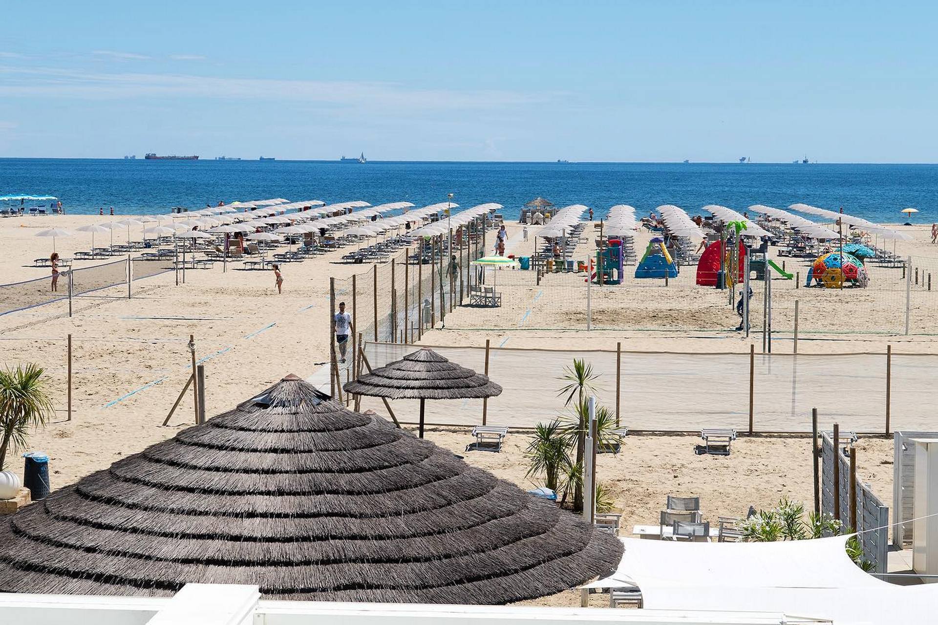 Le spiagge di Marina di Ravenna